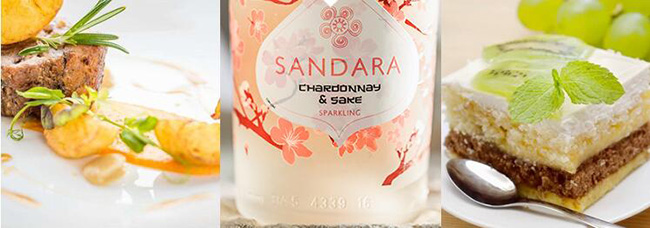 　　Sandara樱花风味配置酒甜起泡酒